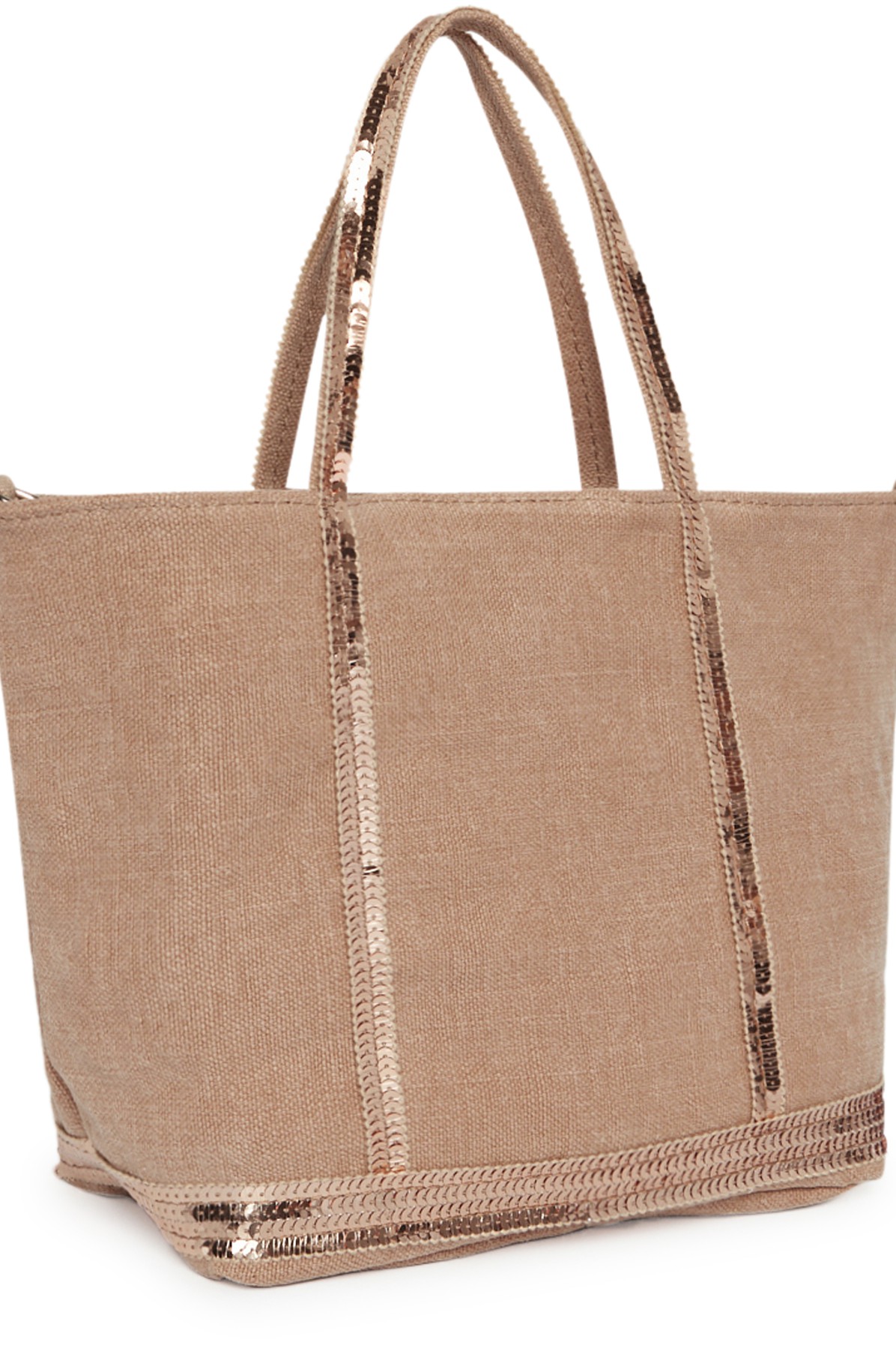 Linen S cabas tote bag