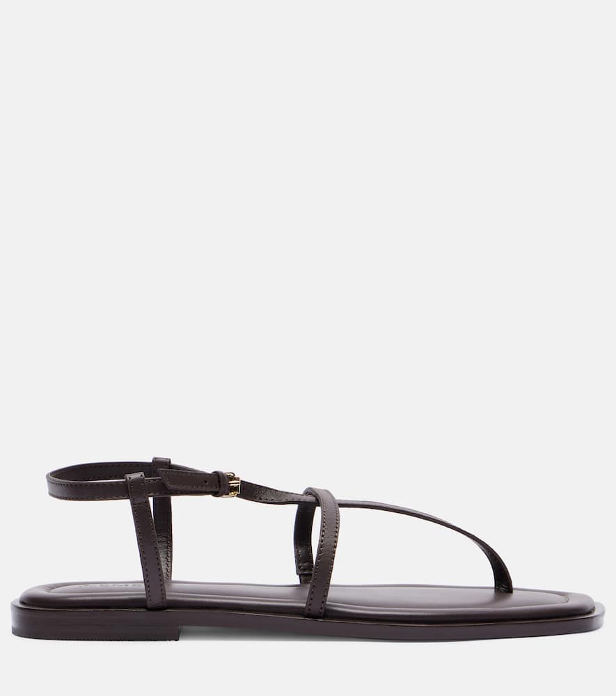 A. Emery Remly leather sandals