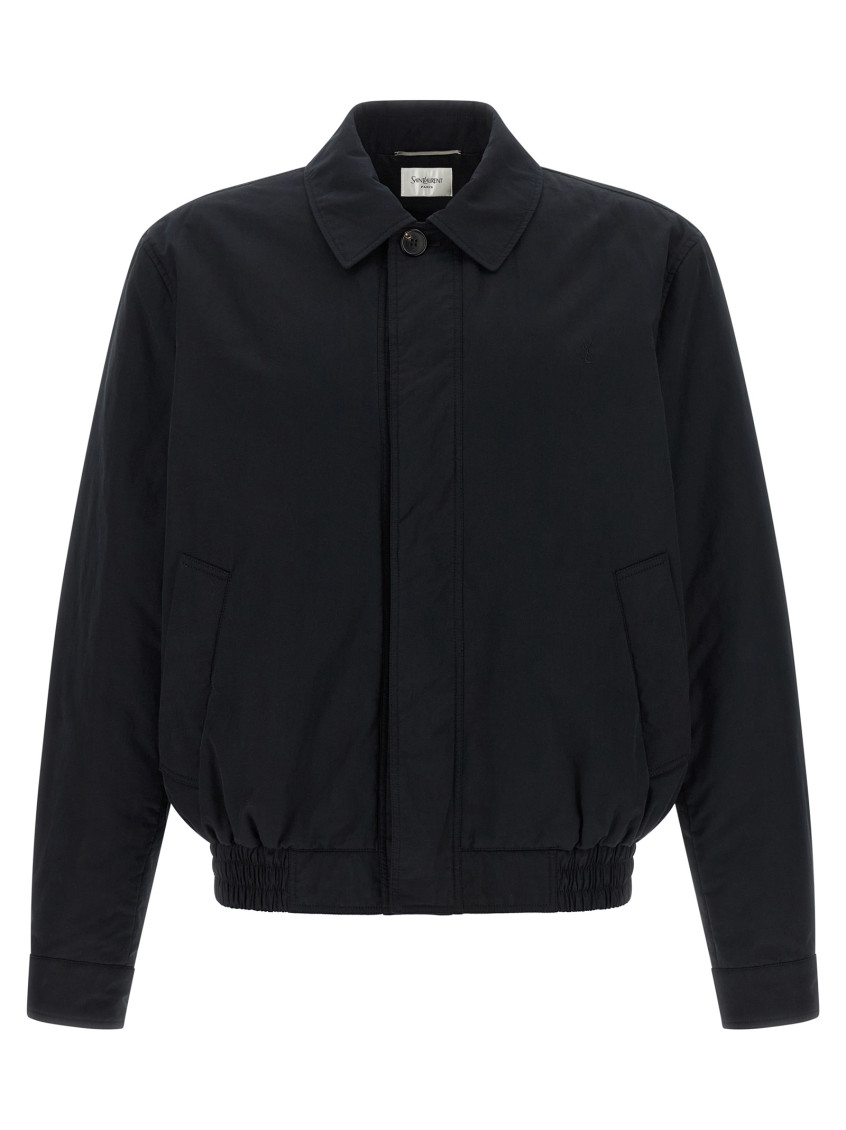 Saint Laurent - cassandre short jacket elasticated he