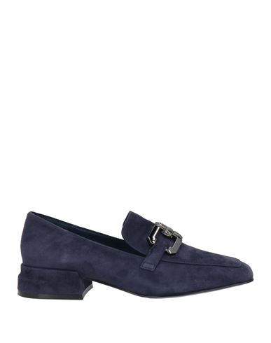 Woman Loafers Navy Size 7 Leather