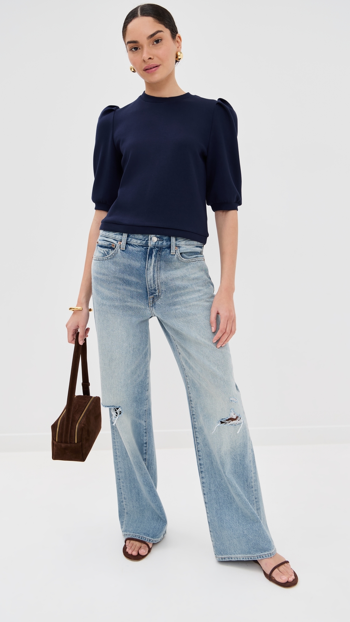 LE BOP Vivi Sweatshirt Navy