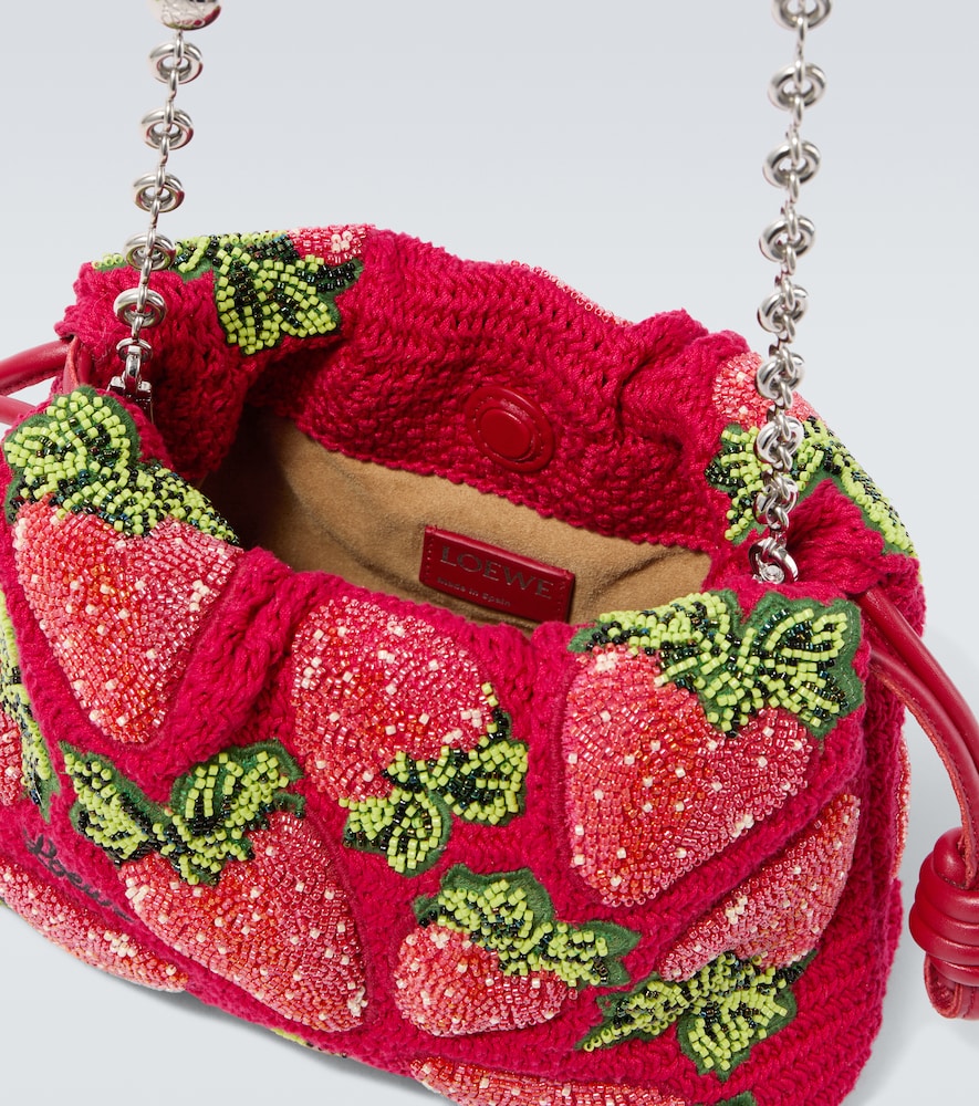 Paula's Ibiza Flamenco Mini beaded clutch
