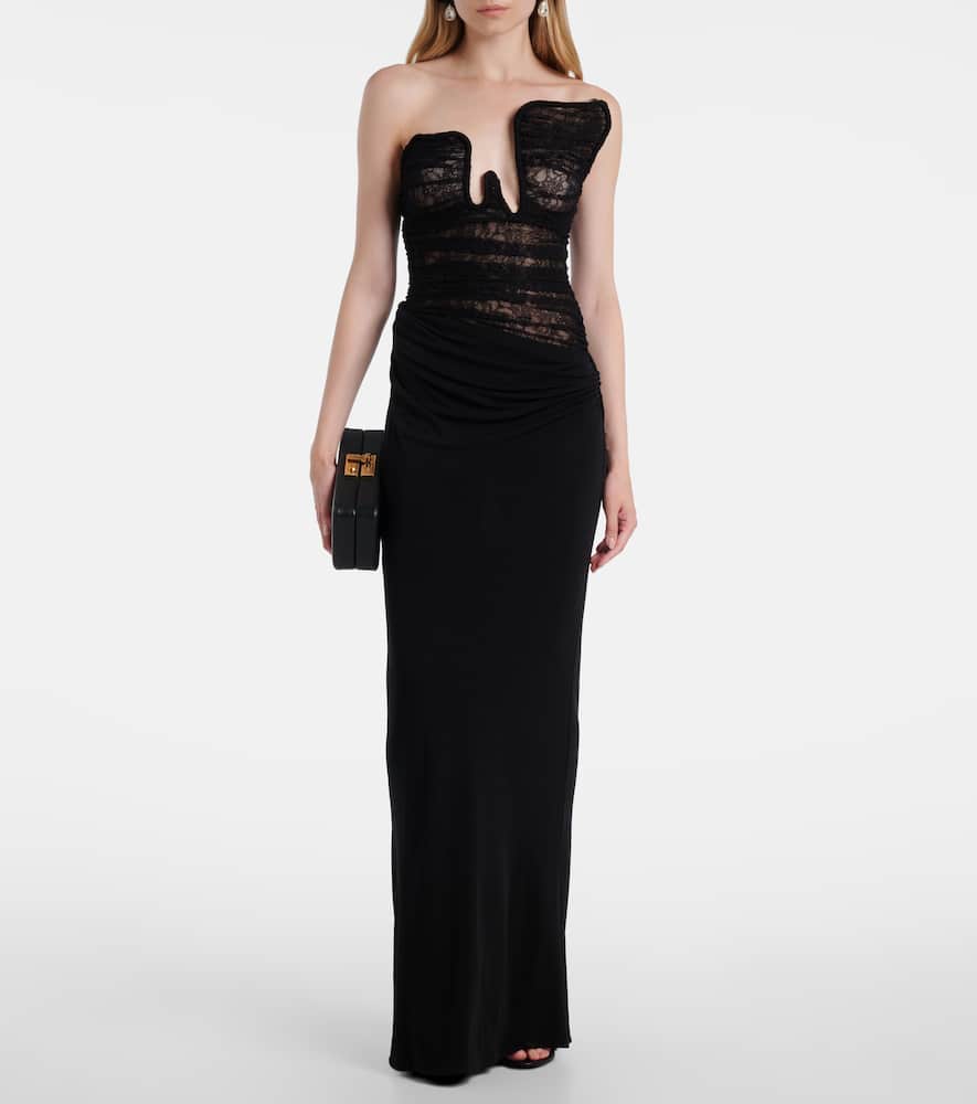 Salacia draped gown