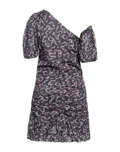 Woman Short dress Steel grey