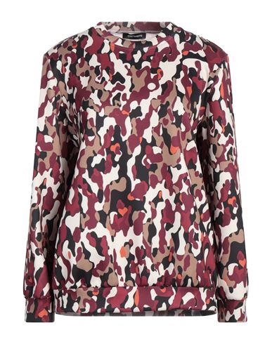 Woman Sweatshirt Plum Size L Polyester, Elastane