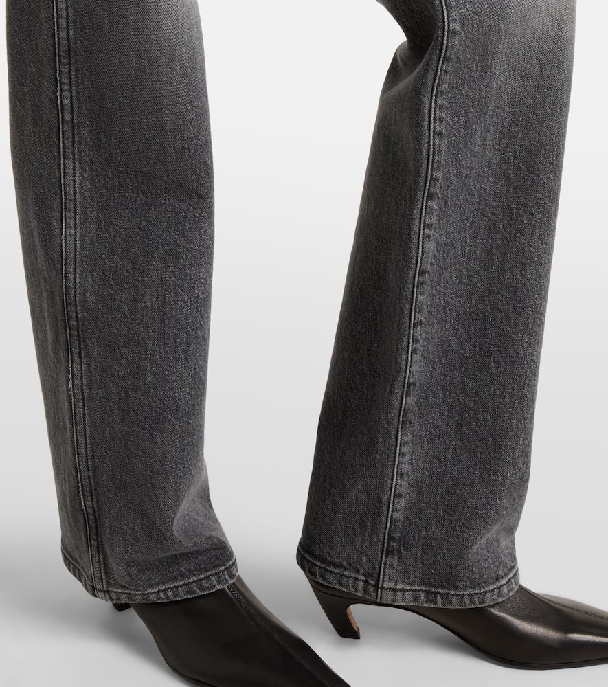 Danielle high-rise straight jeans