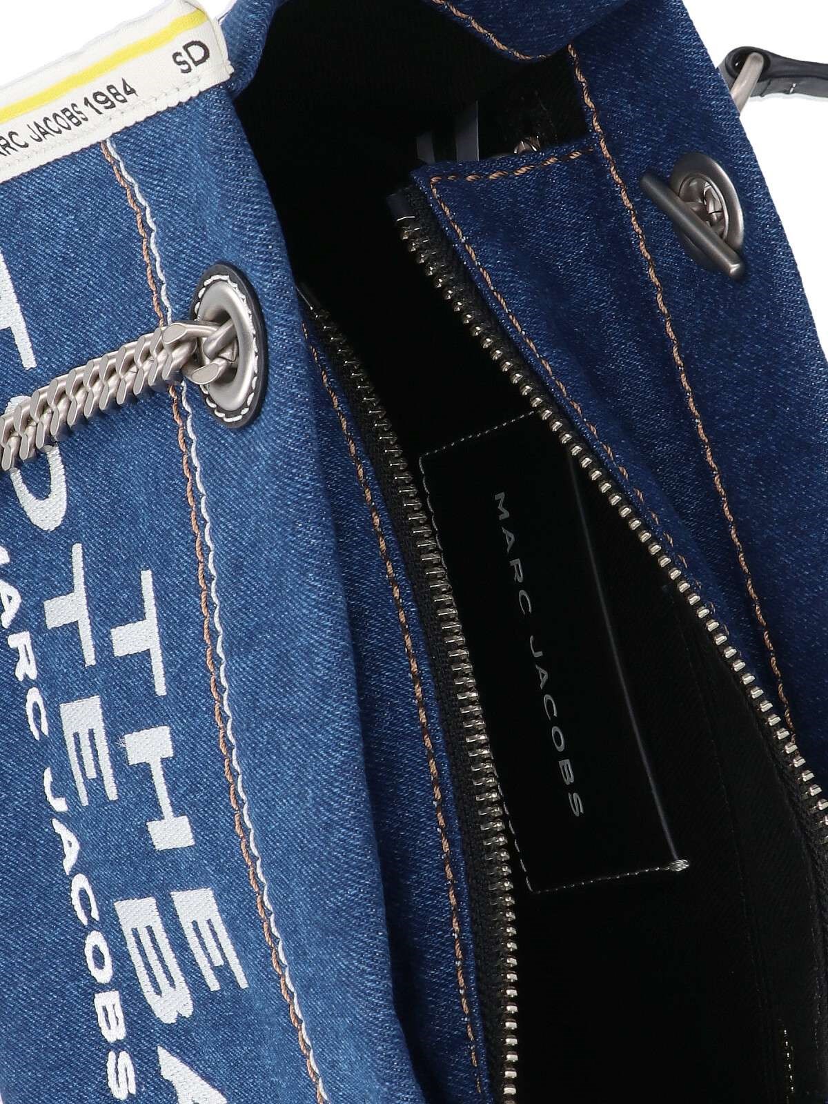 Marc Jacobs 'The Denim Chain' Small Tote Bag