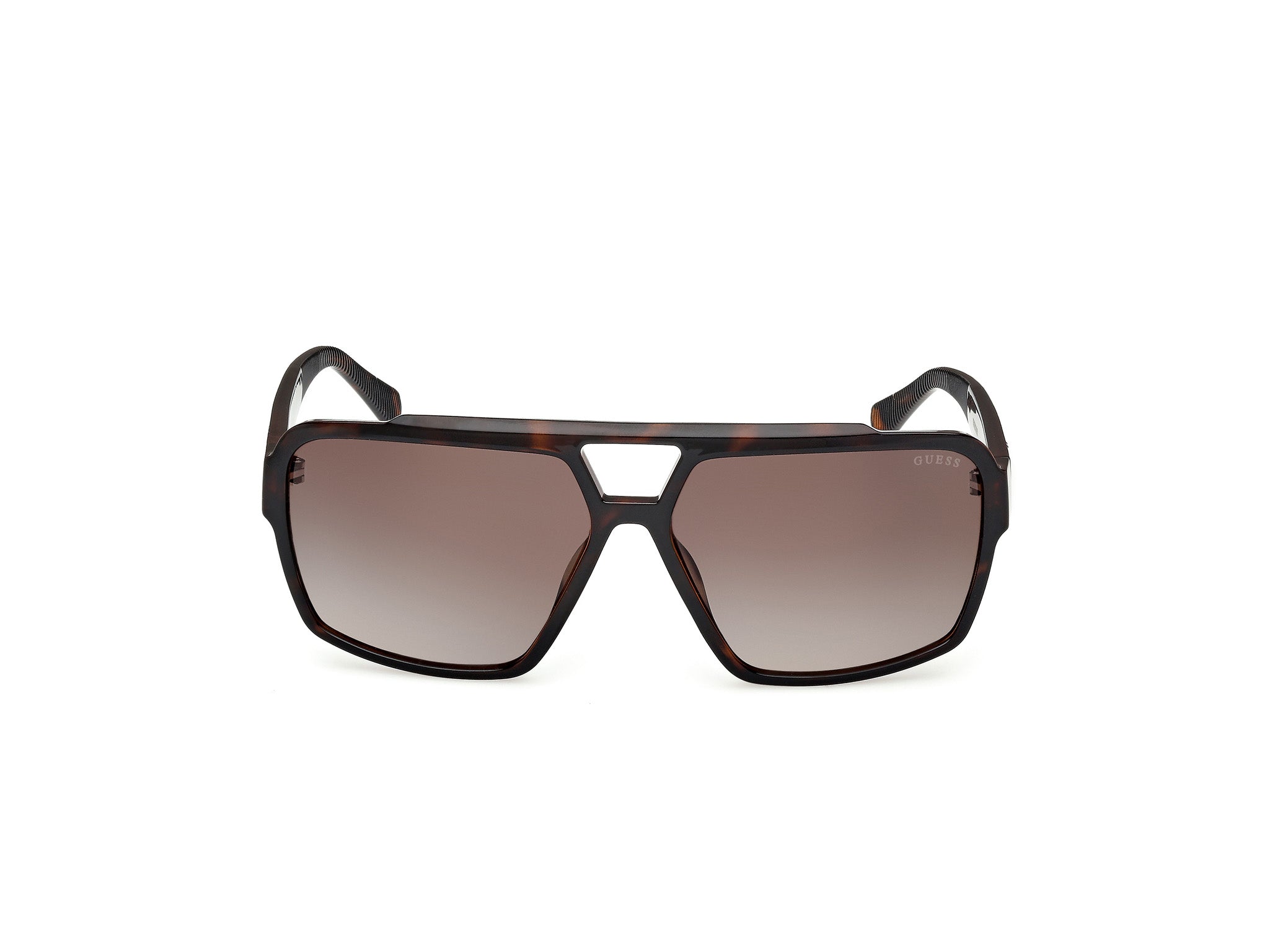 Guess Hombre Guess GU00223 52F Gafas de sol Inyectado la Habana Marrón Cuadrada Norma