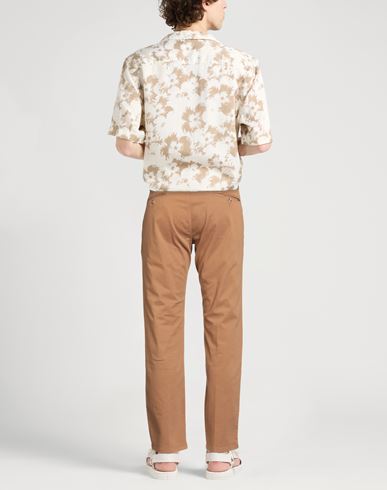 Man Pants Camel Size 30 Cotton, Elastane