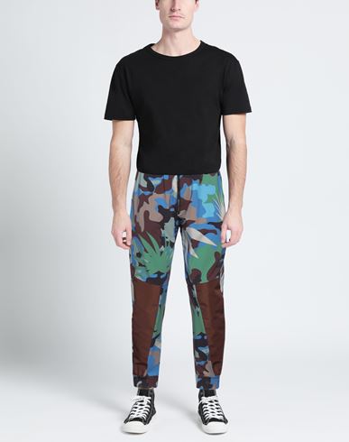 Man Pants Azure Size L Polyamide, Elastane, Polyester