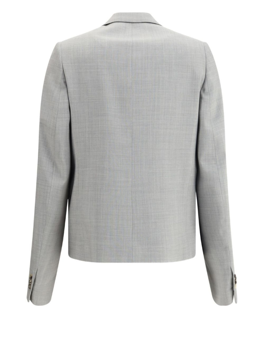 Wool Single-Breasted Jacket