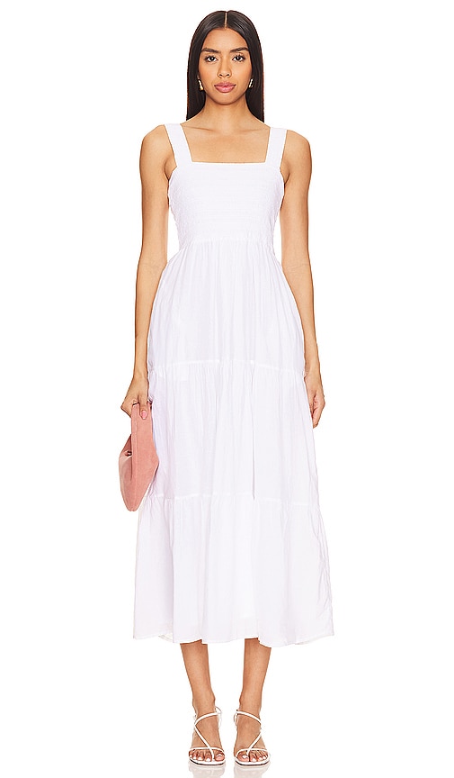 Seafolly Faithful Midi Dress in White. XL. Also in
