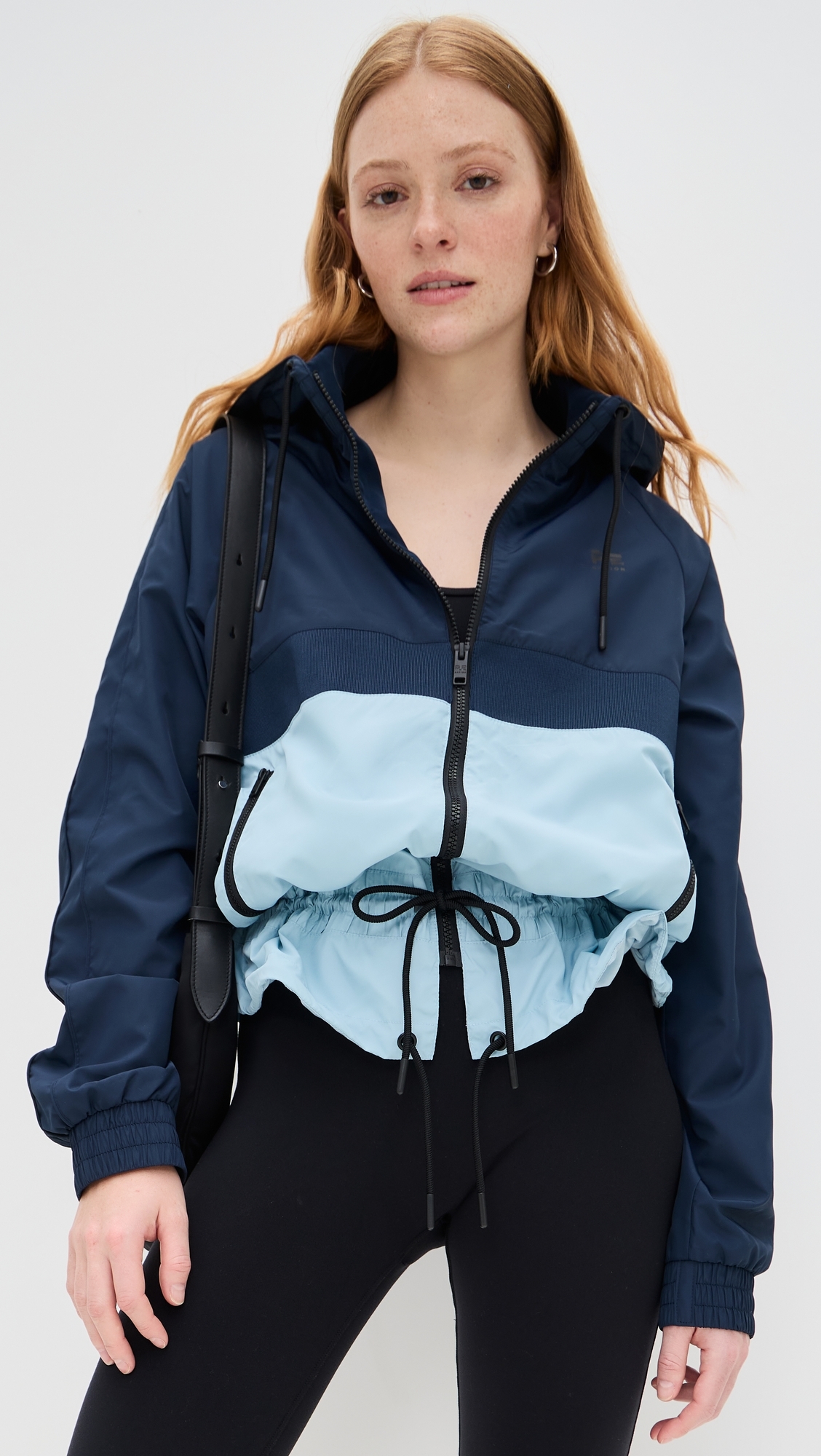 P. E NATION Man Down Jacket Ice Blue/Dark Navy 