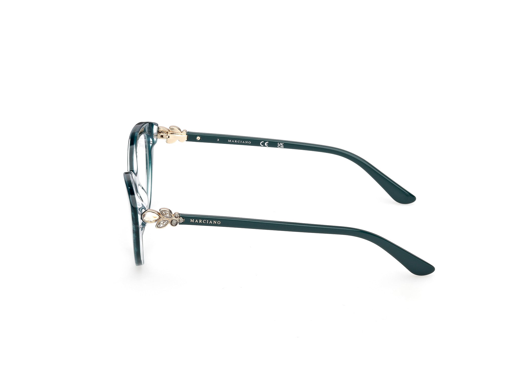 Guess by Marciano Mujer Guess by Marciano GM50049 089 Monturas ópticas Acetato Turquesa Cat Eye Norma