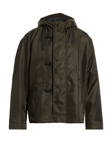 Man Jacket Military green Size L Nylon