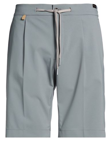 Beyond Time Man Shorts & Bermuda Shorts Grey Size 34 Polyester, Polyurethane