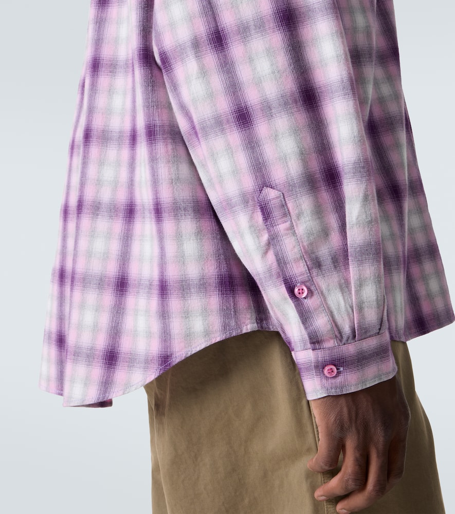 Checked cotton shirt