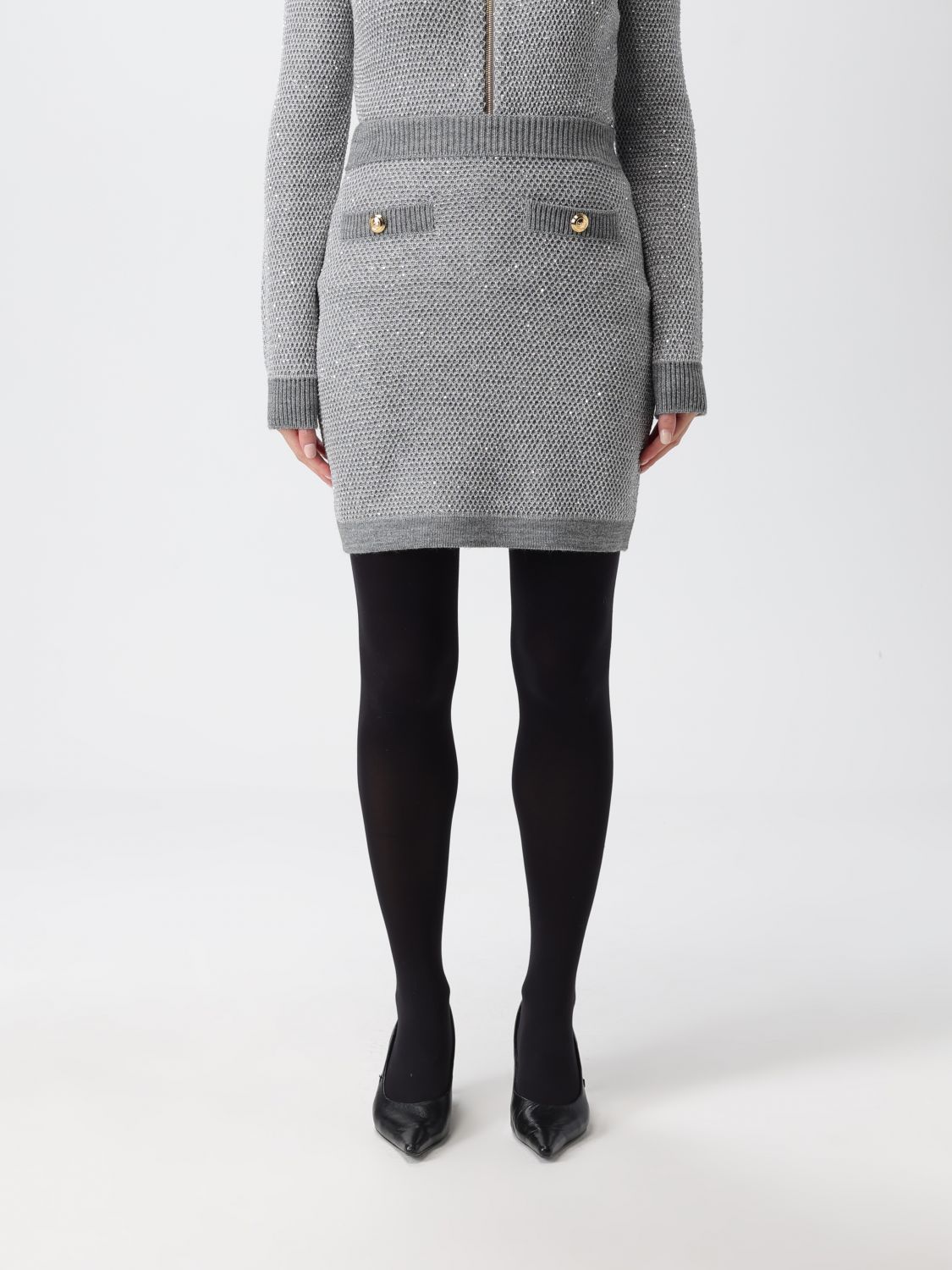 Skirt Woman color Grey