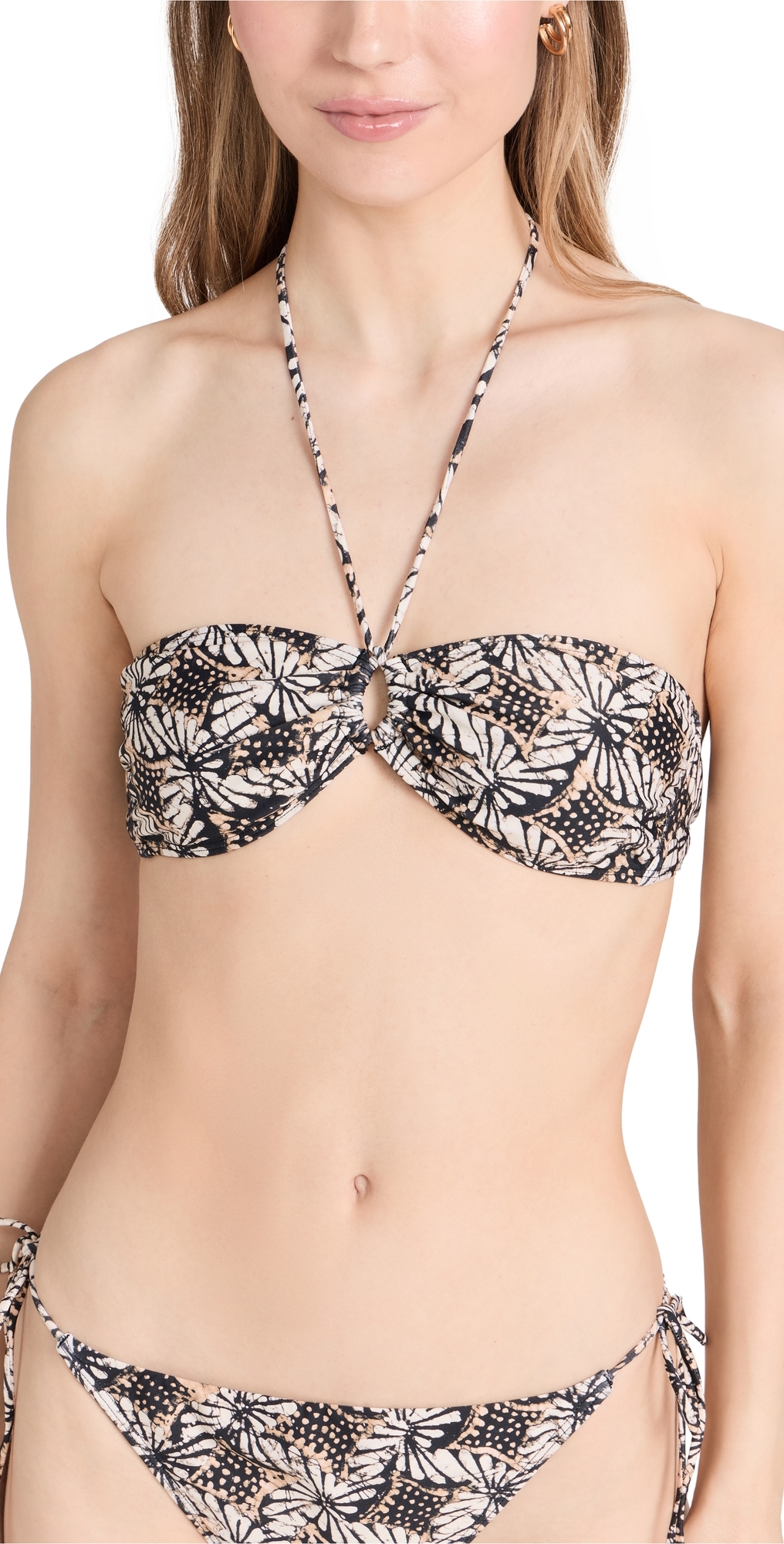 Audri Bikini Top Tobacco Petal