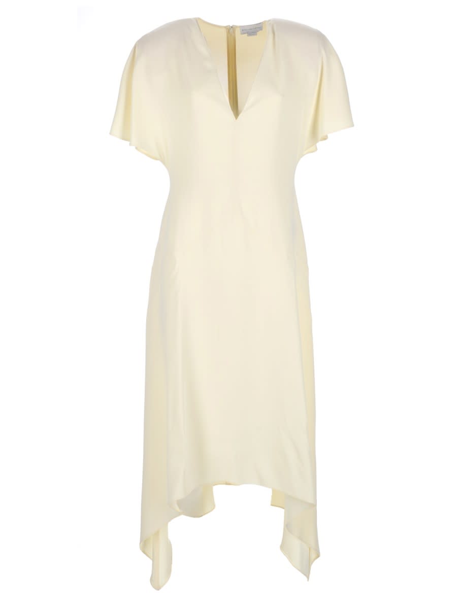 V-Neck Midi Dress