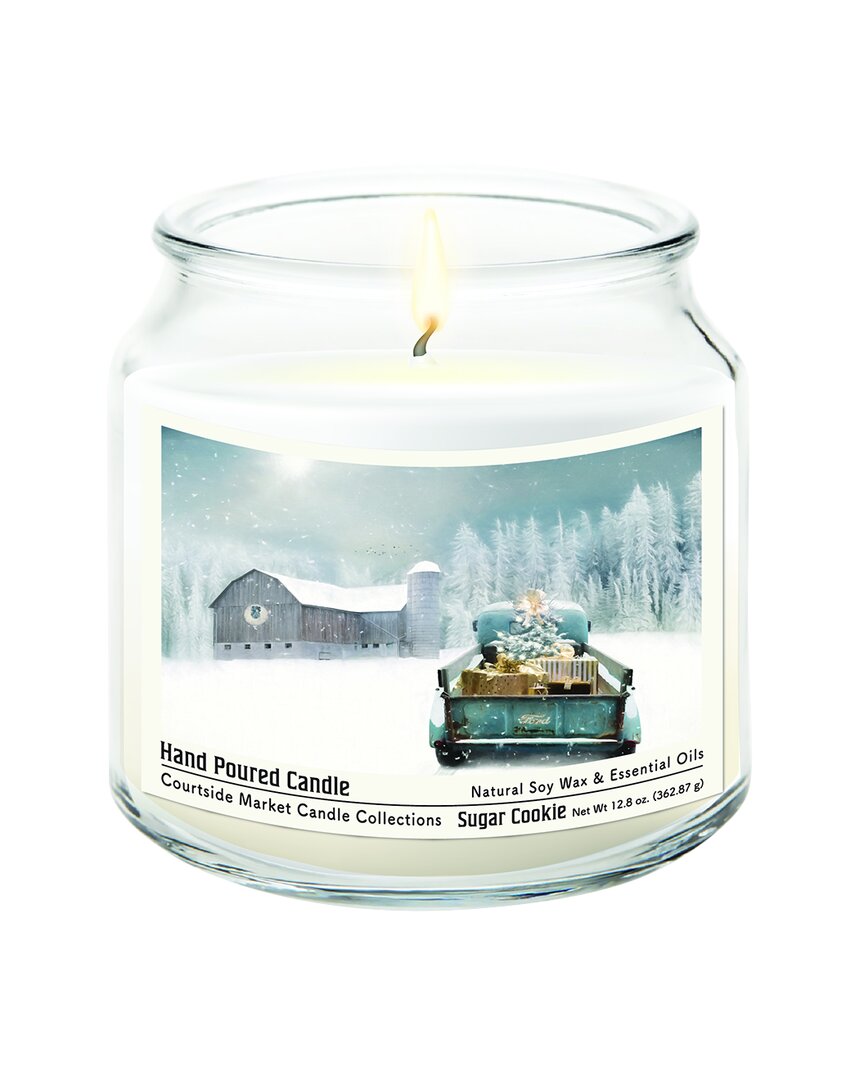 Christmas Pick-Up With Barn Hand-Poured Soy Wax Candle