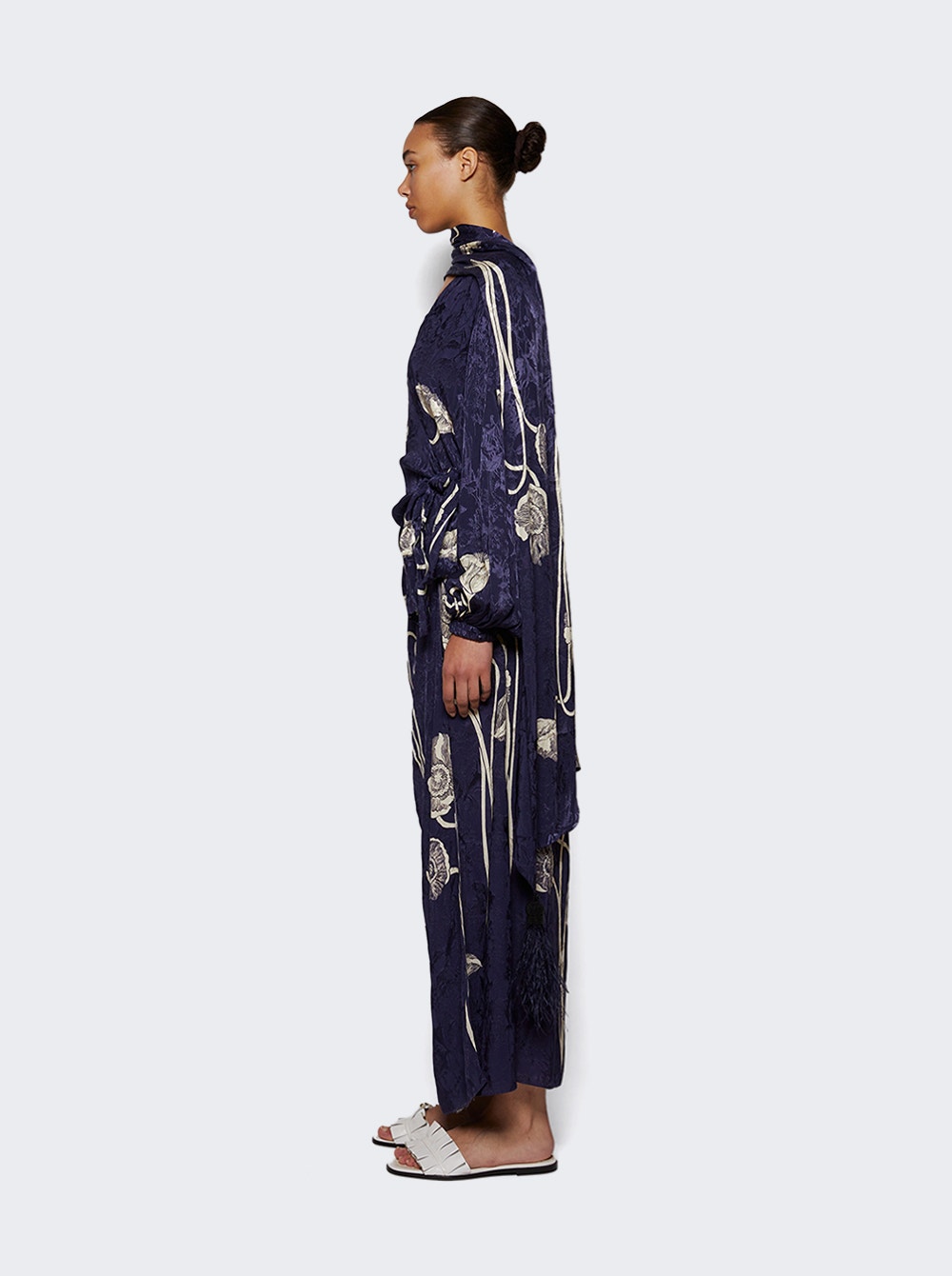 Spiritual Connections wrap dress - Blue