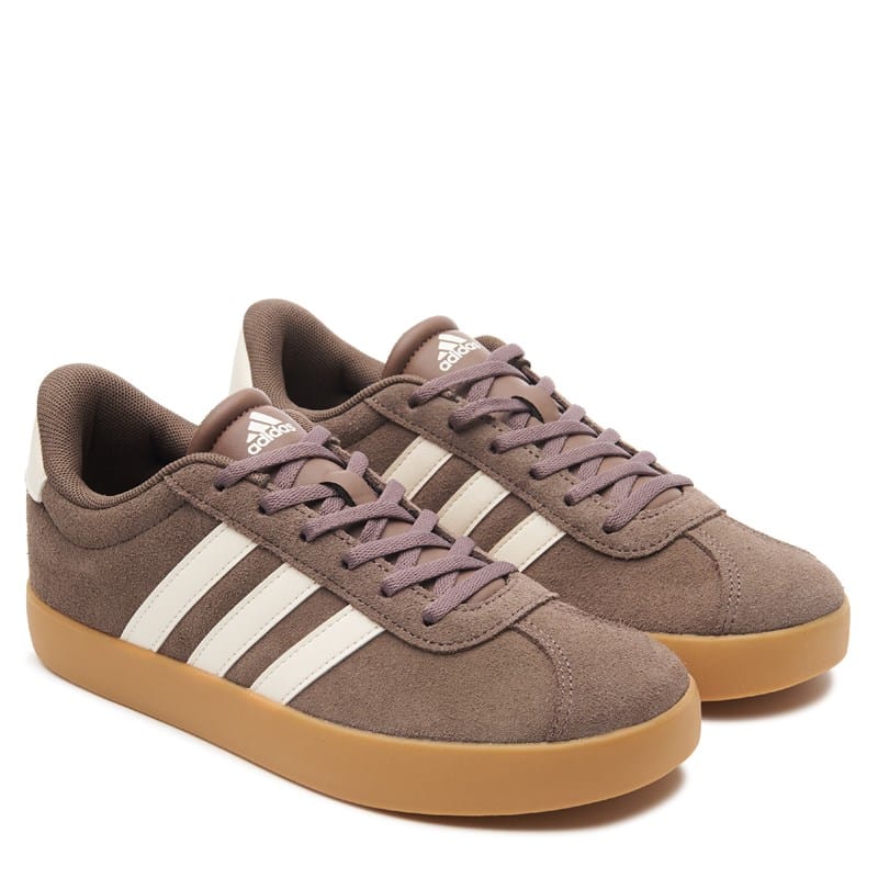 Kids' Vl Court 3.0 Sneaker Little/Big Kid Shoes (Brown/White/Gum)