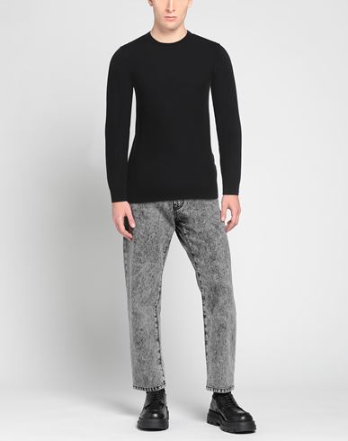 Man Sweater Black Size M Wool