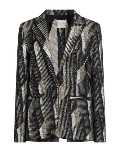Forte_forte Woman Blazer Black Size 0 Polyester, Cotton, Viscose, Acrylic, Synthetic fibers