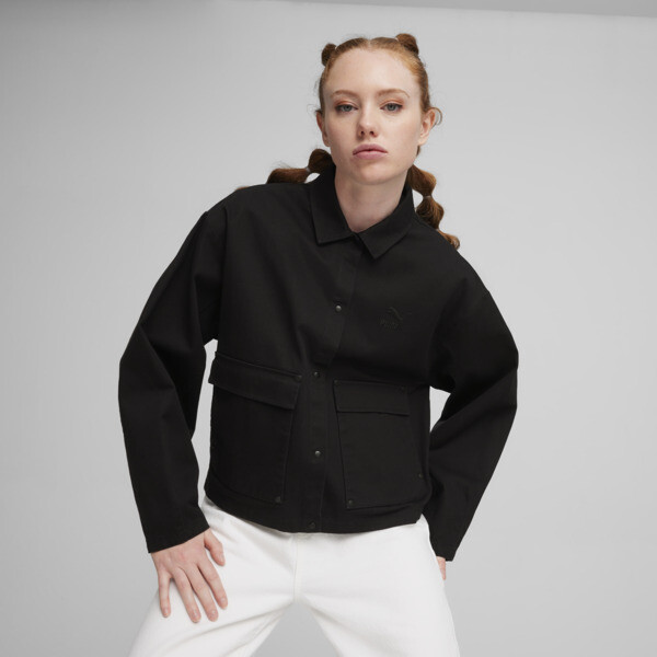 PUMA Classics Women's Shore Jacket in Black