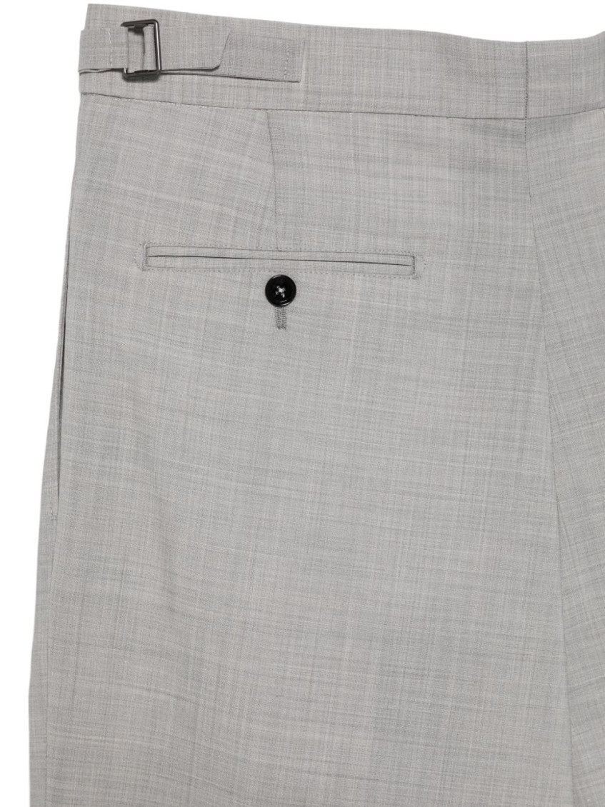 Grey Cotton Trouser
