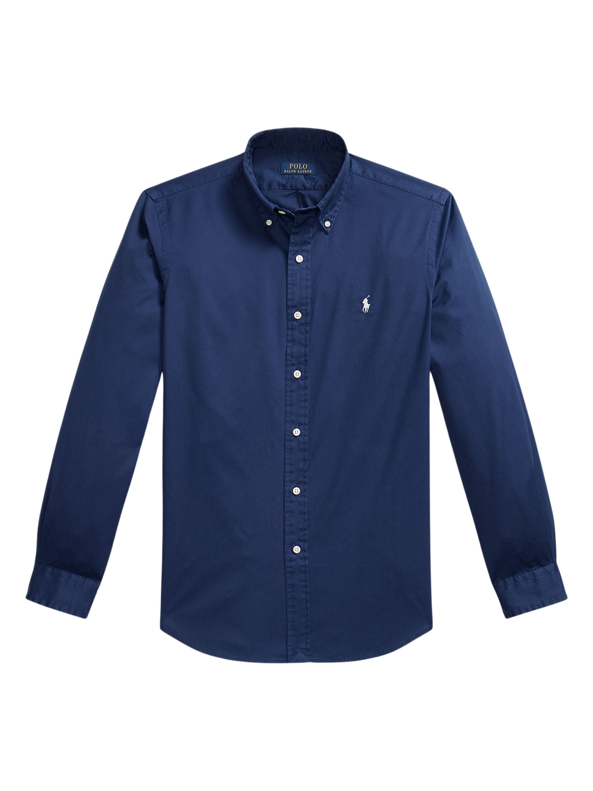 Classic Cotton Button-Up Shirt for Men