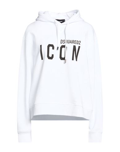 Icon Woman Sweatshirt White Size M Cotton