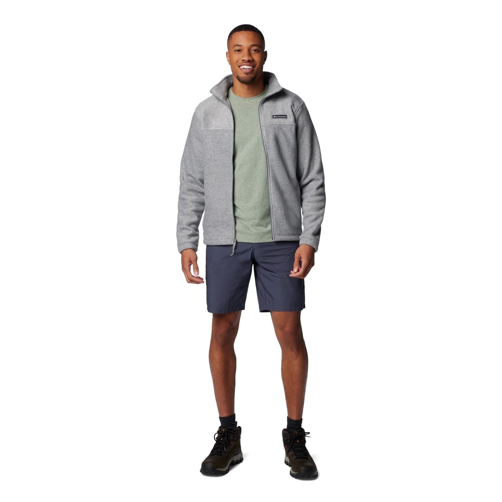 Columbia Washed Out Cotton Men's Blue Knee-Length Short