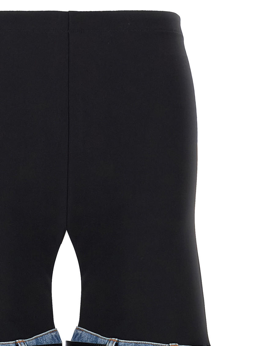 Hybrid Denim Flare Pants