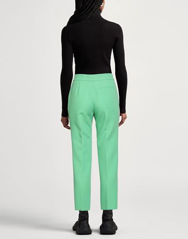 Woman Pants Light green Size 4 Polyester, Viscose, Elastane
