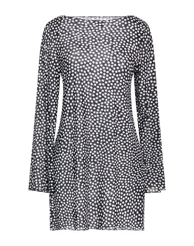Woman Mini dress Black Size M Polyamide, Elastane