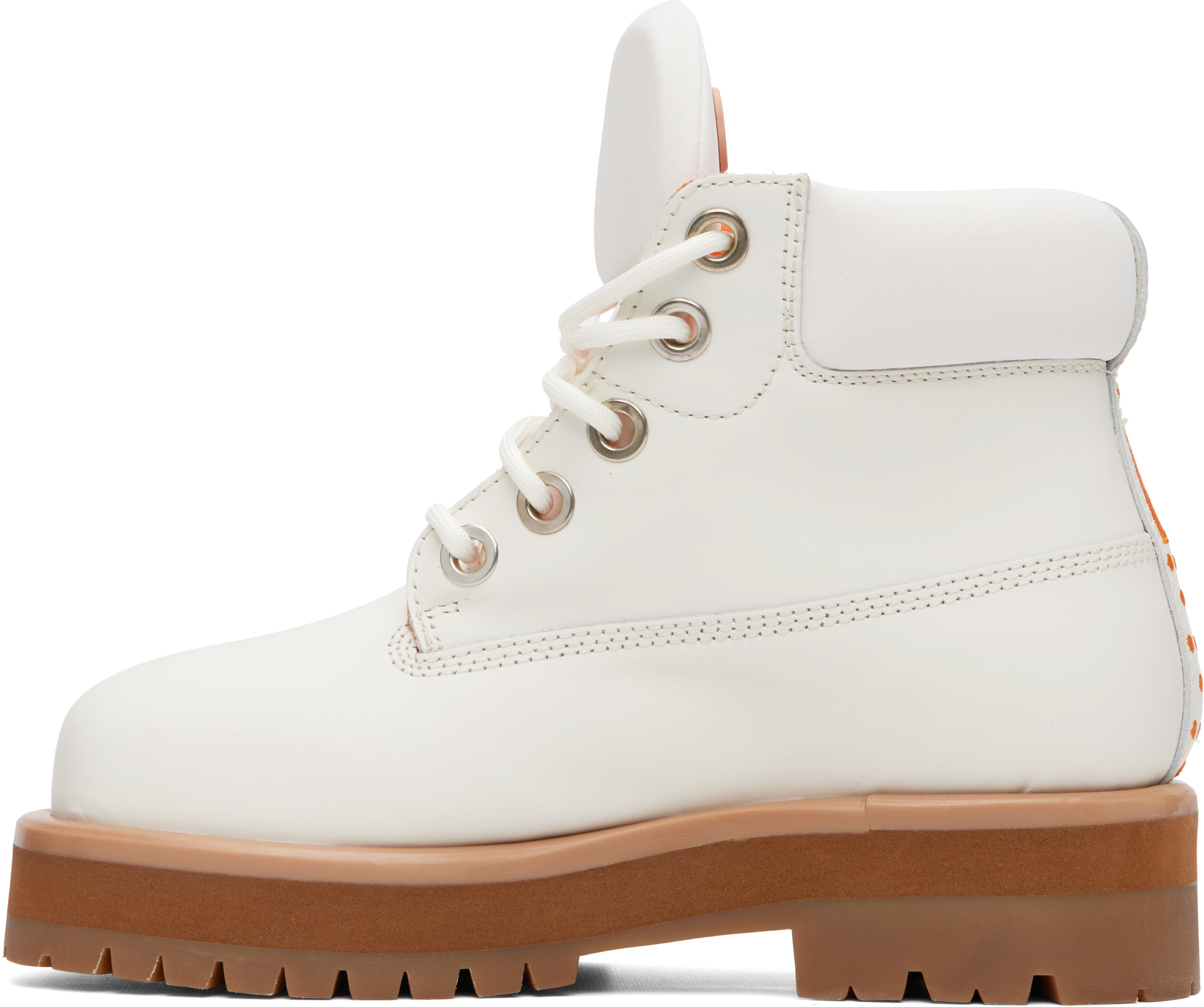 White Strada Boots