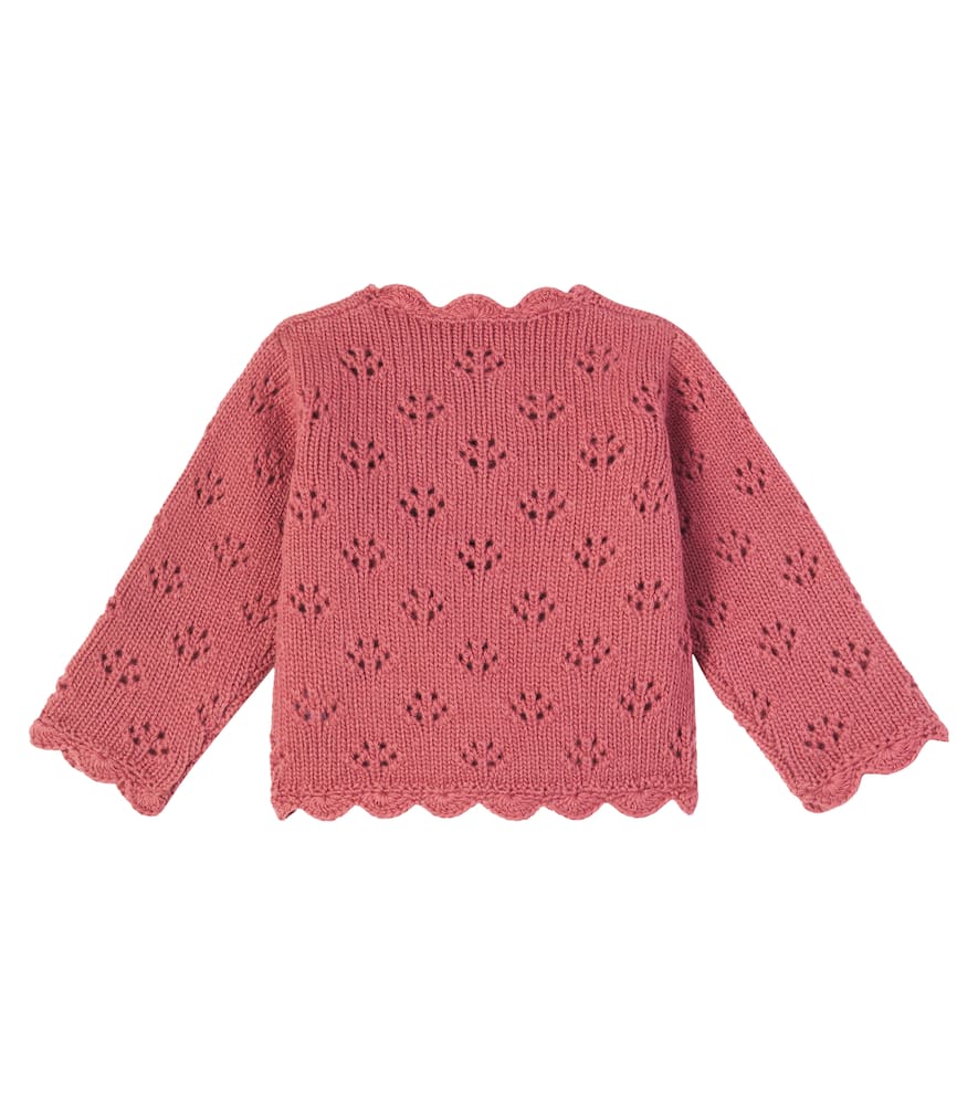Virgin wool cardigan