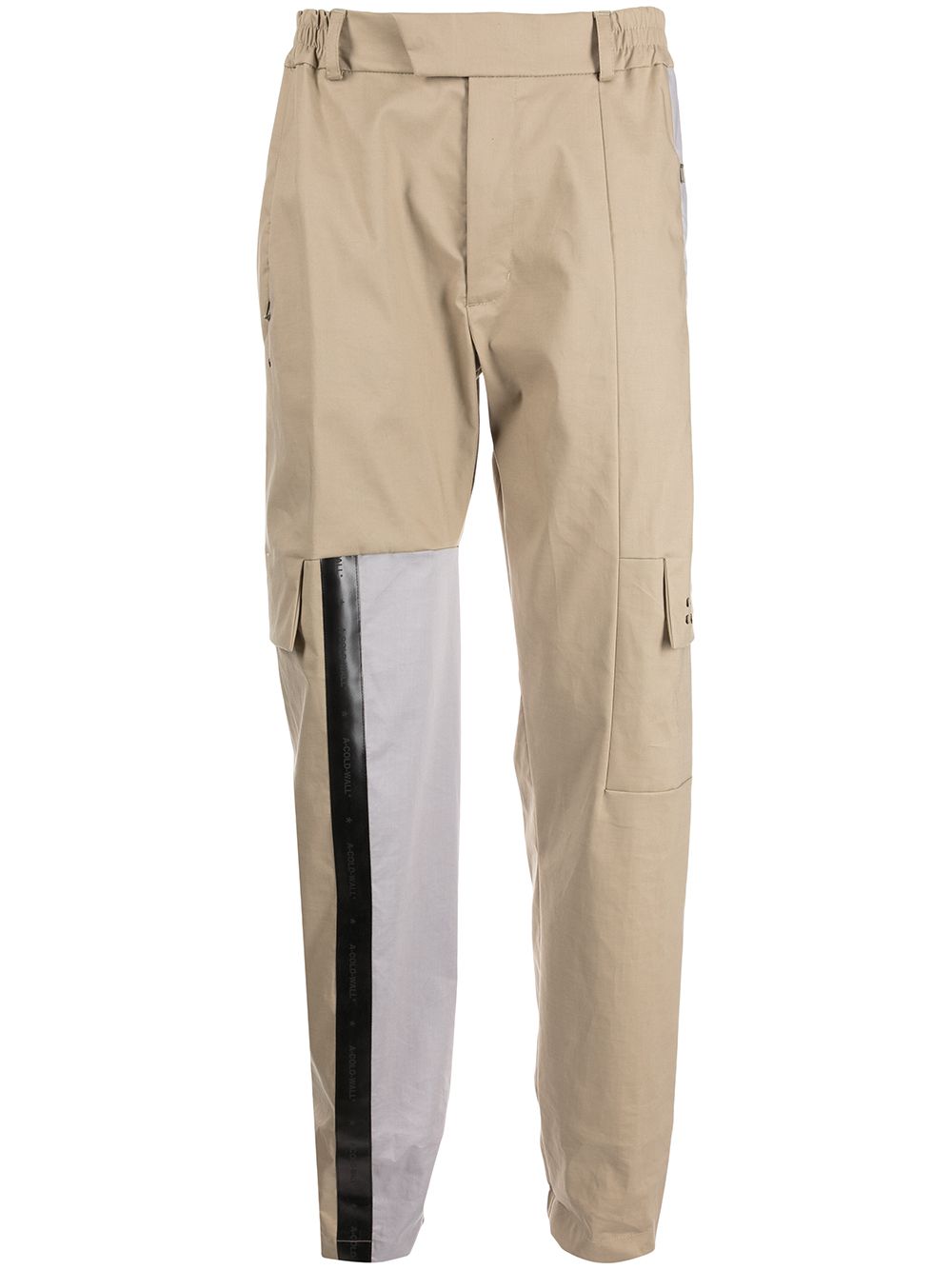 Panelled cargo trousers - Neutrals