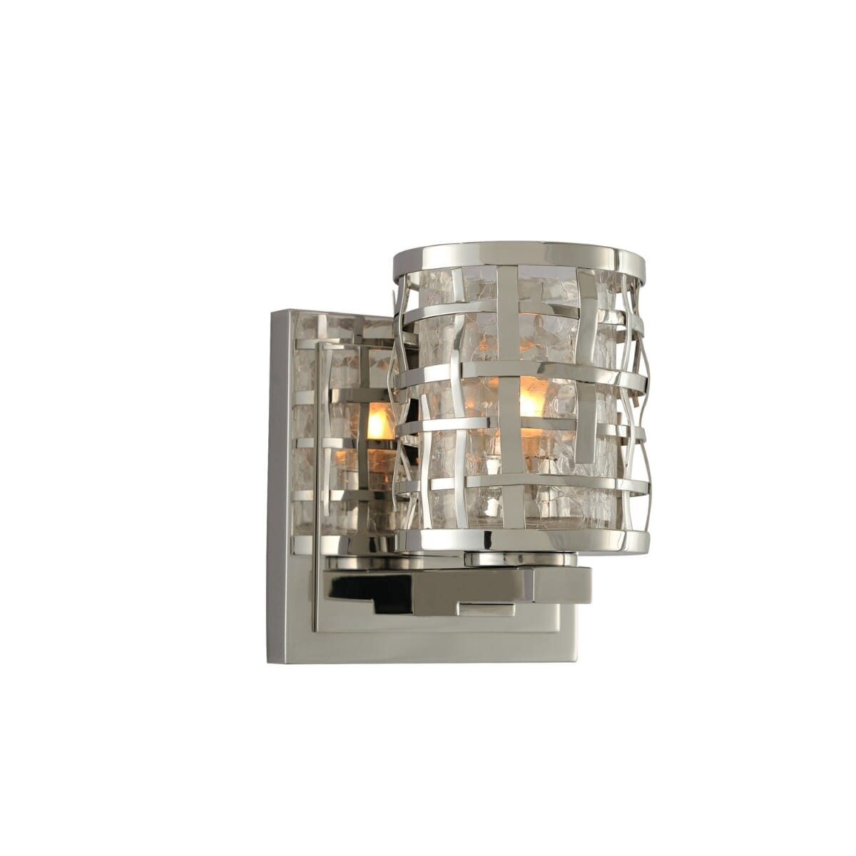 Bridgeport 5" Bathroom Vanity Light in Stainless Stee