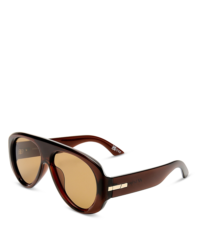 Dream Boat Aviator Sunglasses, 57mm