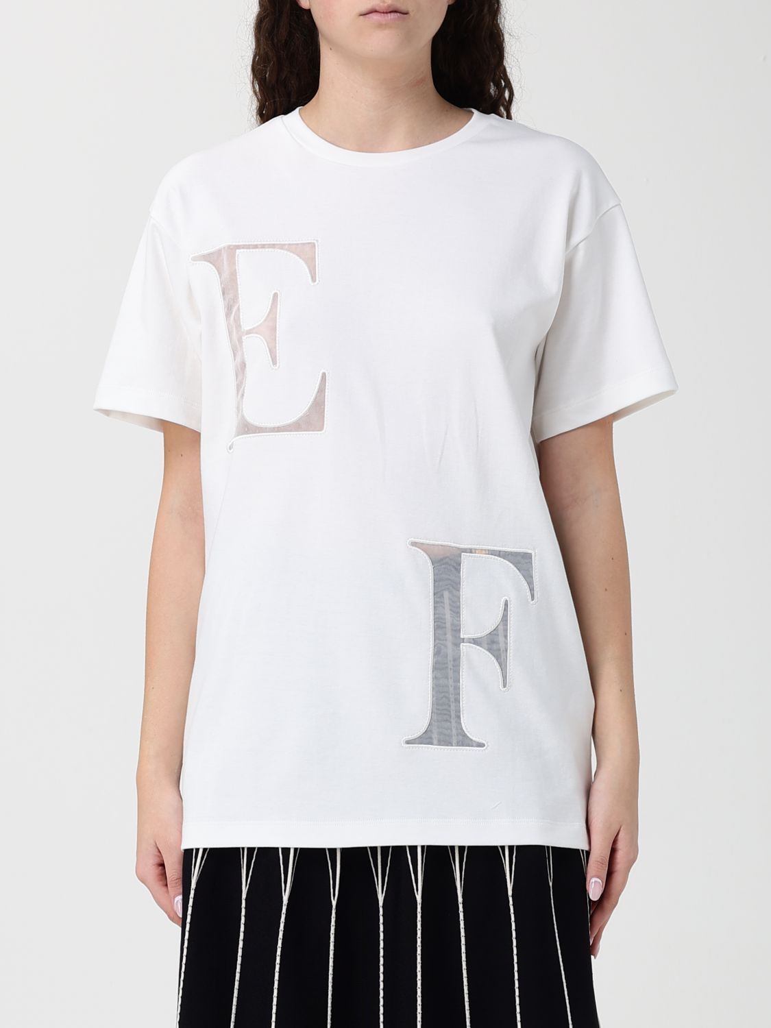 T-Shirt Woman color White