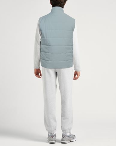 Eleventy Man Vest Sage green Size 40 Wool, Polyamide