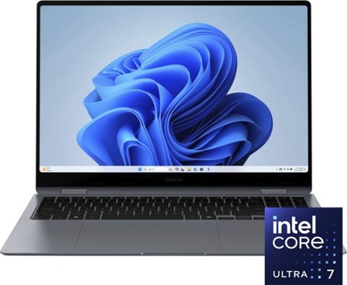 "Galaxy Book4 Pro 360 2-in1 16"" AMOLED Touch Screen Laptop - Intel Core Ultra 7 - 16GB Memory - 1TB SSD - Moonstone Gray"