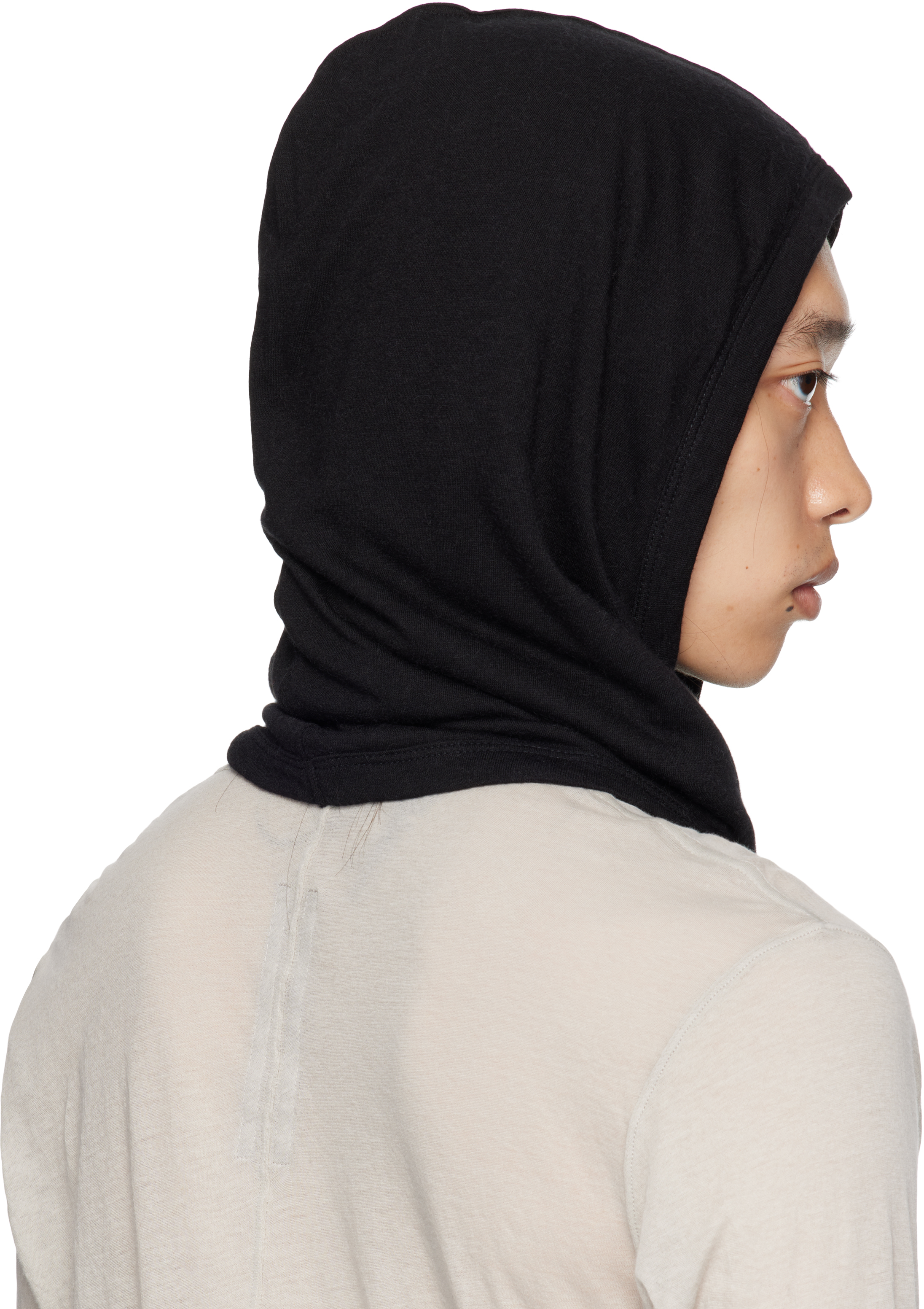 Black Concordians Knit Hood