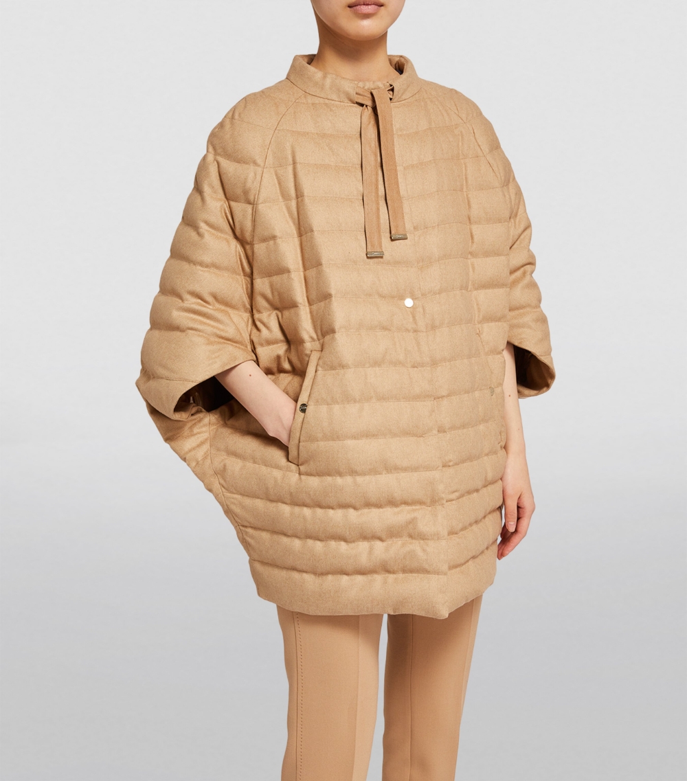 에르노 Mantella Puffer Cape
