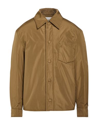 Man Jacket Khaki Size M Polyester