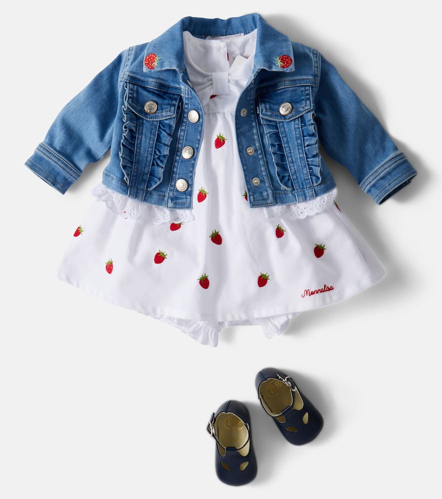 X Disney baby cotton poplin dress