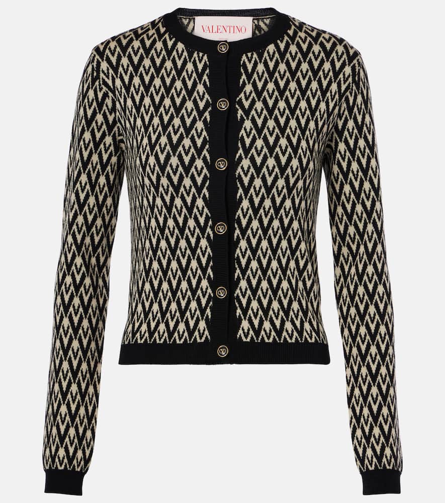 Toute La V virgin wool cardigan